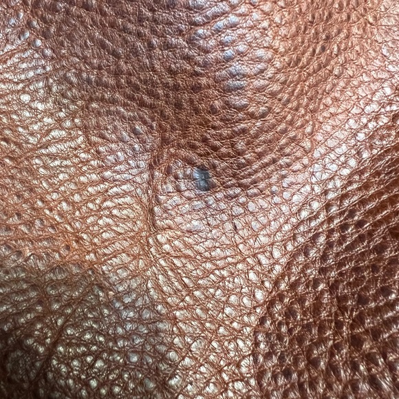 Portland Leather Rich Brown Shoulder Bag - Picture 7 of 7